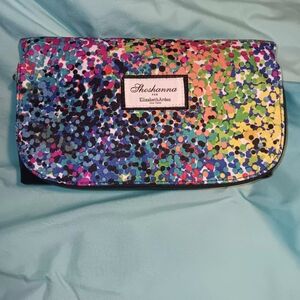 Shoshanna For Elizabeth Arden Vibrant Multicolor Cosmetic Case